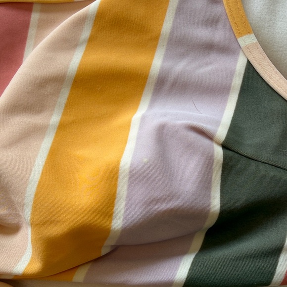 Hollister Striped Multicolor Bathing Suit Top - Picture 5 of 7